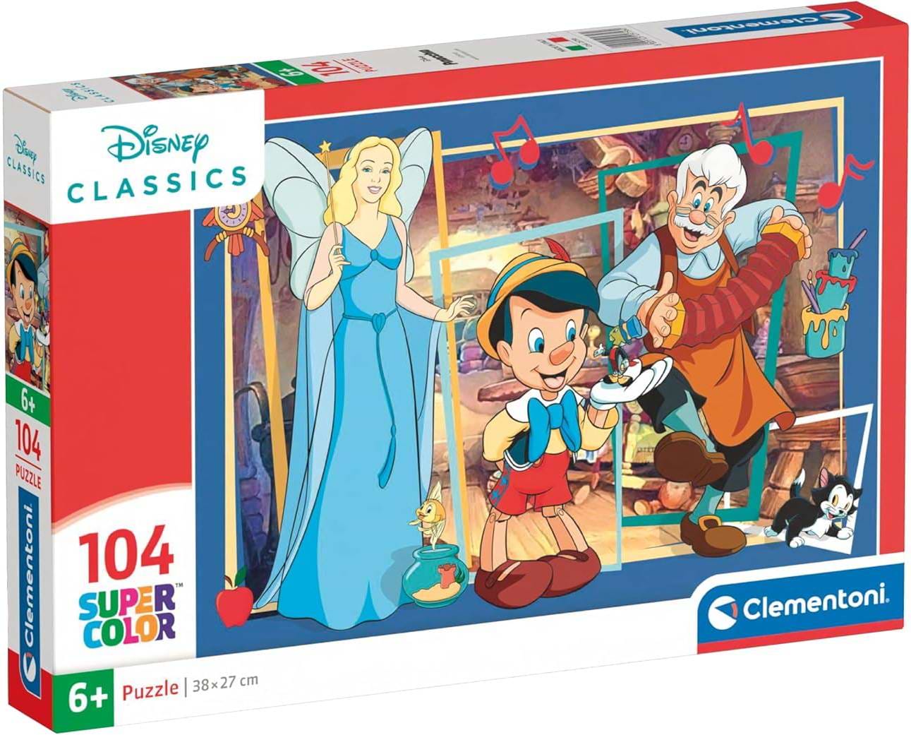 Пазлы (5-7 лет) Clementoni История необычного мальчика 104 эл. (25756)