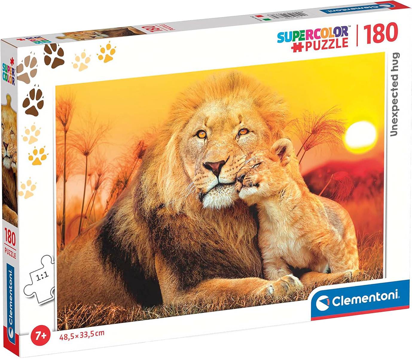 Пазли (5-7 років) Clementoni 180 ел. Несподівані обійми (29785)