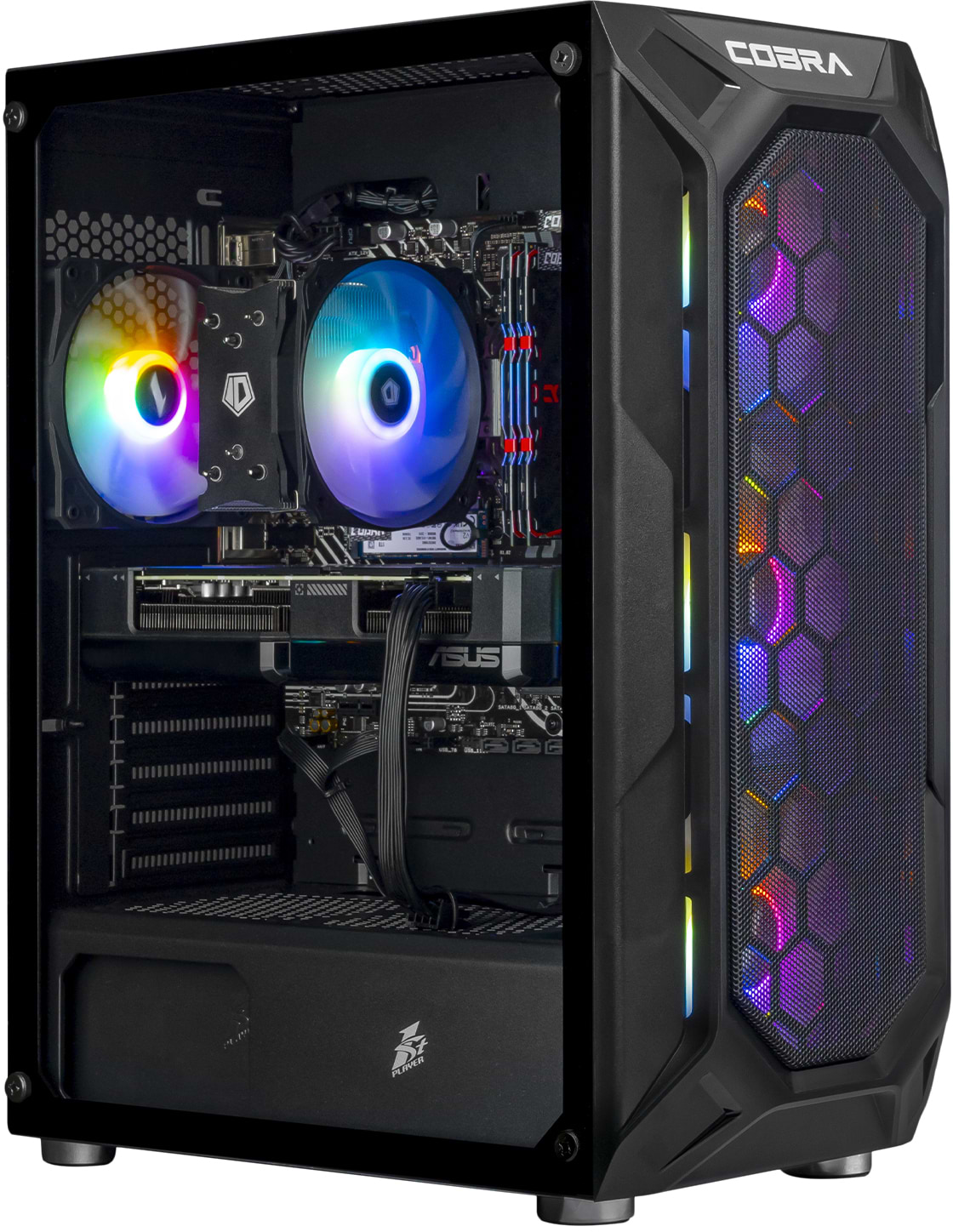 Системный блок Cobra Go RX 9060 / Ryzen 5 5500 / RAM 16GB / SSD 500GB (R5G23158)