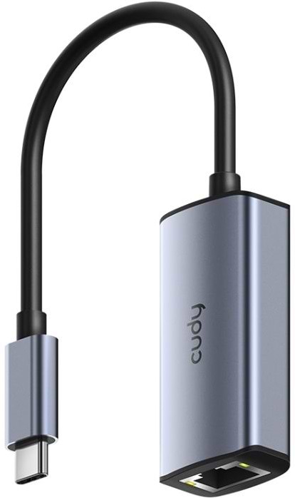 Переходник USB- RJ-45 Cudy USB 3.0 Type-C --> Ethernet RJ45 (UE25C)