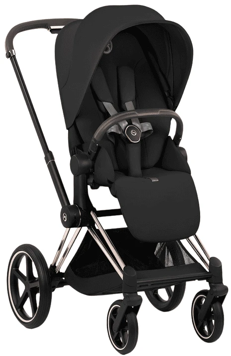 Коляска універсальна 2 в 1 Cybex Priam RG Sepia Black