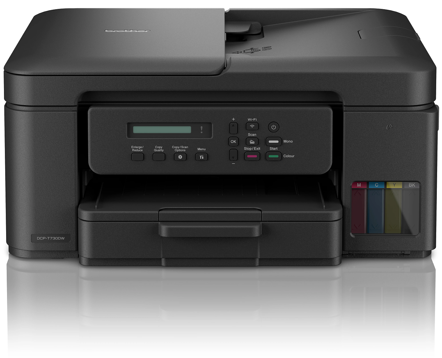 МФУ цветной печати Brother DCP-T730DW с WiFi (DCPT730DWYJ1)
