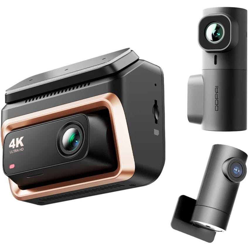 Відеореєстратор DDPai Dashcam Z60 Pro + камера заднього виду + камера салону
