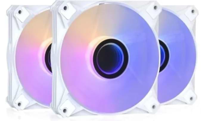Корпусний вентилятор DarkFlash INF8 PRO 3IN1 WHITE