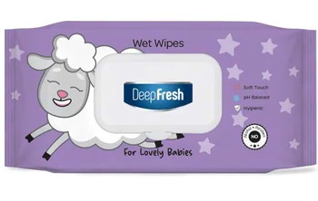 Салфетки влажные для детей Deep Fresh Lovely Babies 120 шт. LITTLE LAMB (8681554628258)