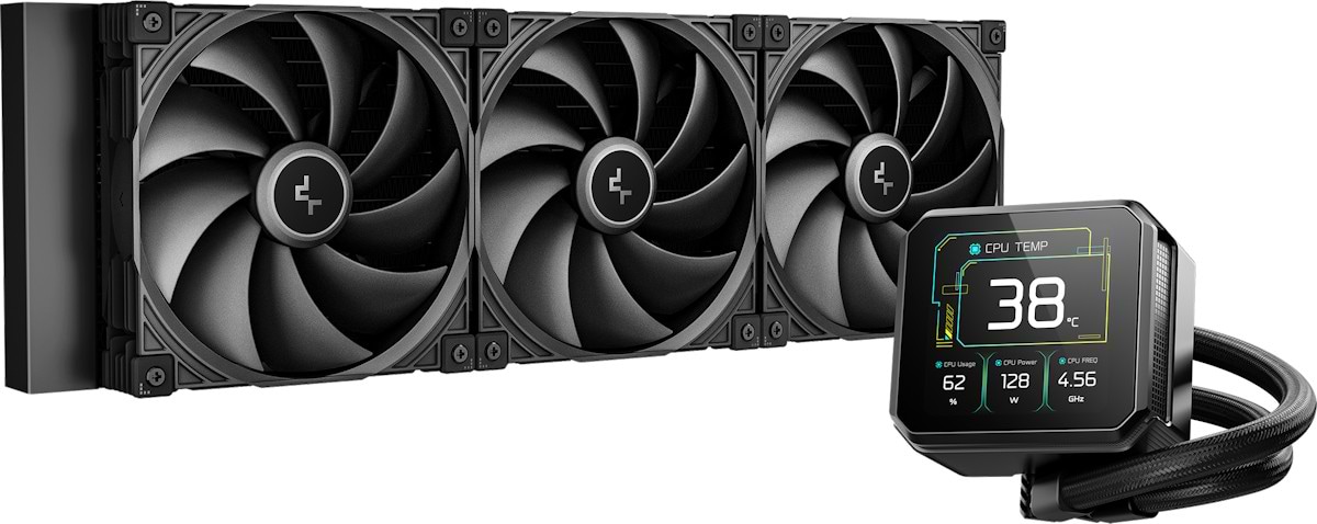 Водяна система охолодження Deepcool Spartacus 420 Black (R-SPT420-BKDSMP-G-1)