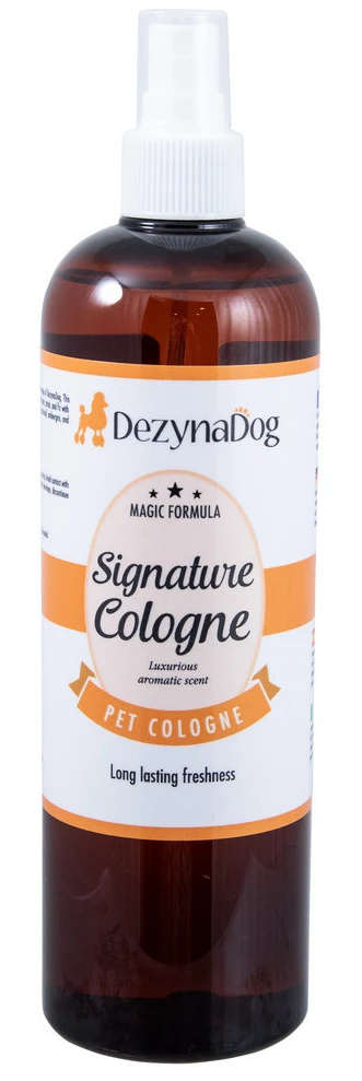 Духи для собак Dezynadog Dezynadog Signature Cologne объединяет верхние ноты лимона бергамота кассы и пихты с оттенками цветочного жасмина (5052372069296)