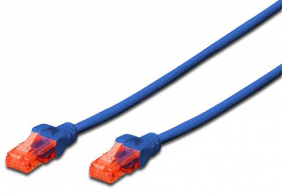 Кабель патч-корд Digitus CAT 6 UTP 2 м Blue (DK-1612-020/B)