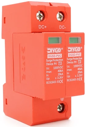 Автомат захисту від сплесків напруги Diygo LKTD2 - 40F (DGSD-PVD-1000V-2P)