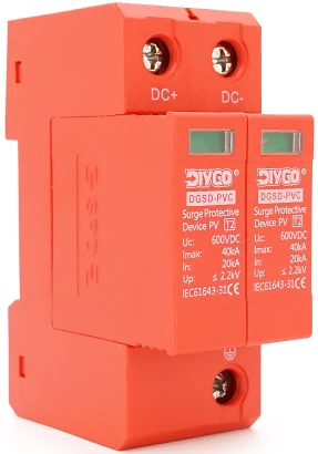 Автомат захисту від сплесків напруги Diygo LKTD2 - 40F (DGSD-PVD-600V-2P)