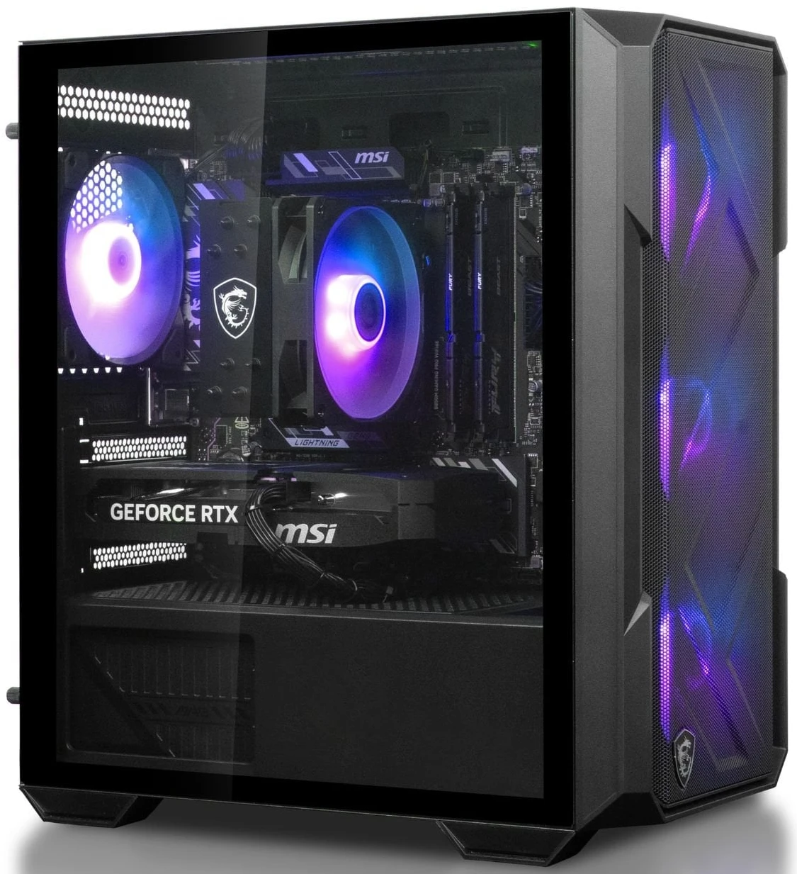 Системний блок Dragon Lucky Powered_by MSI (RTX5060TI 8GB + i5 12400F) Black