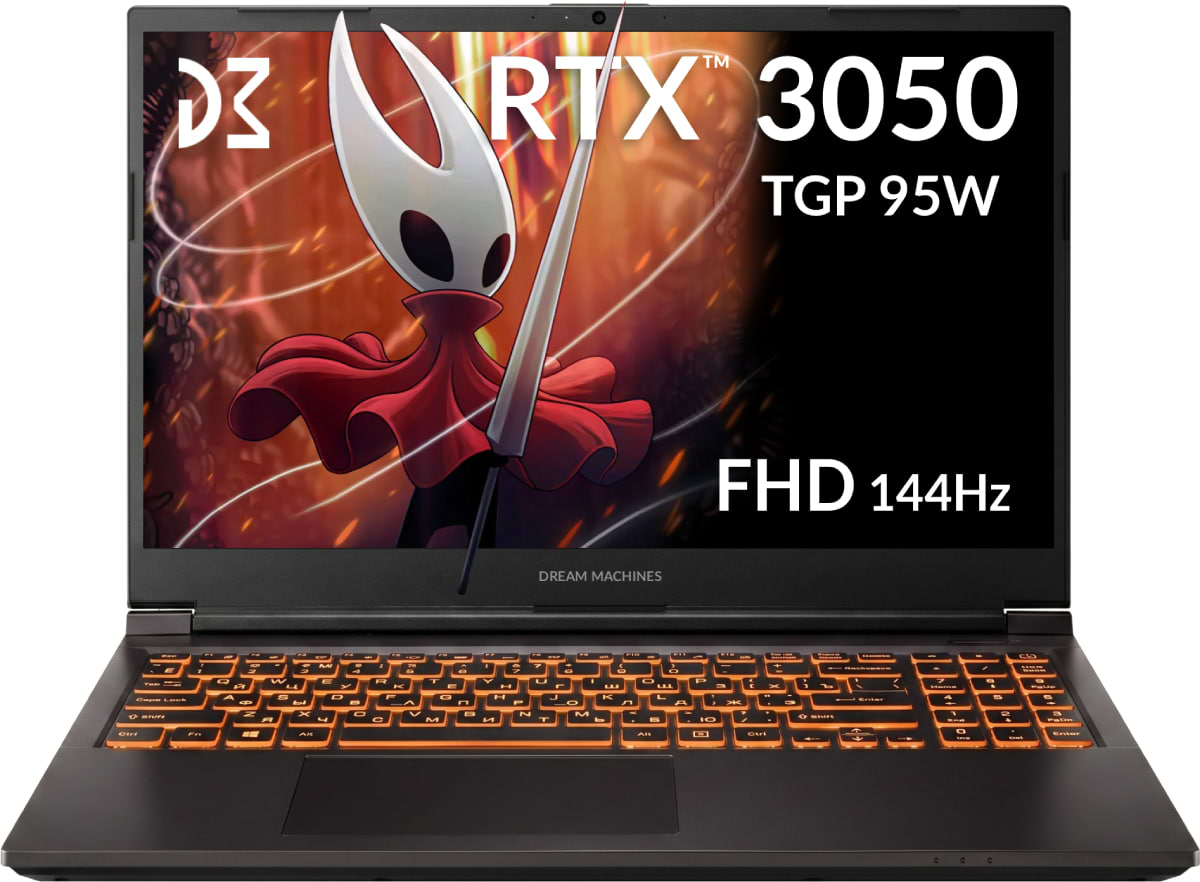 Ноутбук игровой Dream Machines RG3050-15 (RG3050-15UA83) Black
