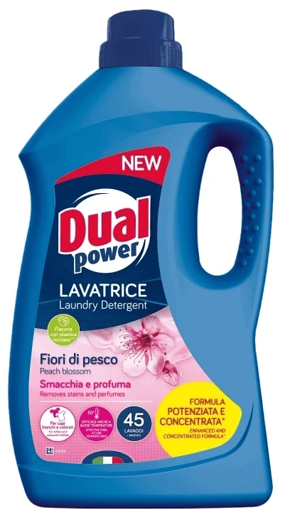 Гель для прання Dual Power Peach Blossom 1.8 л (8050999572820)