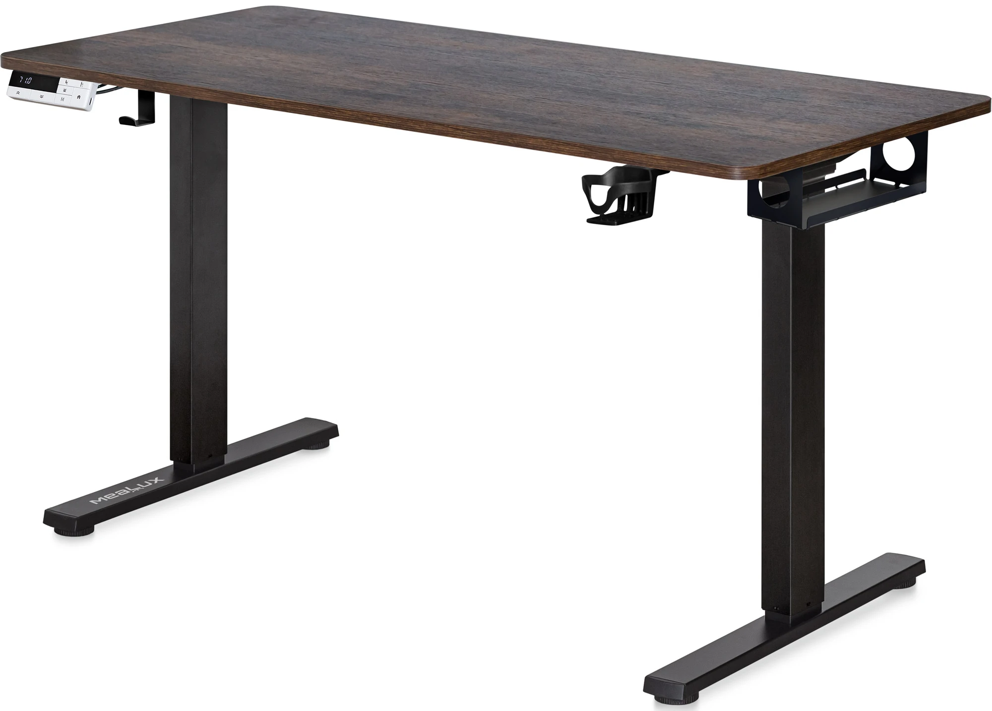 Стіл з електрорегулюванням висоти Evo-kids PowerDesk Duo Antique (EVO-242 Duo Antique / Black)