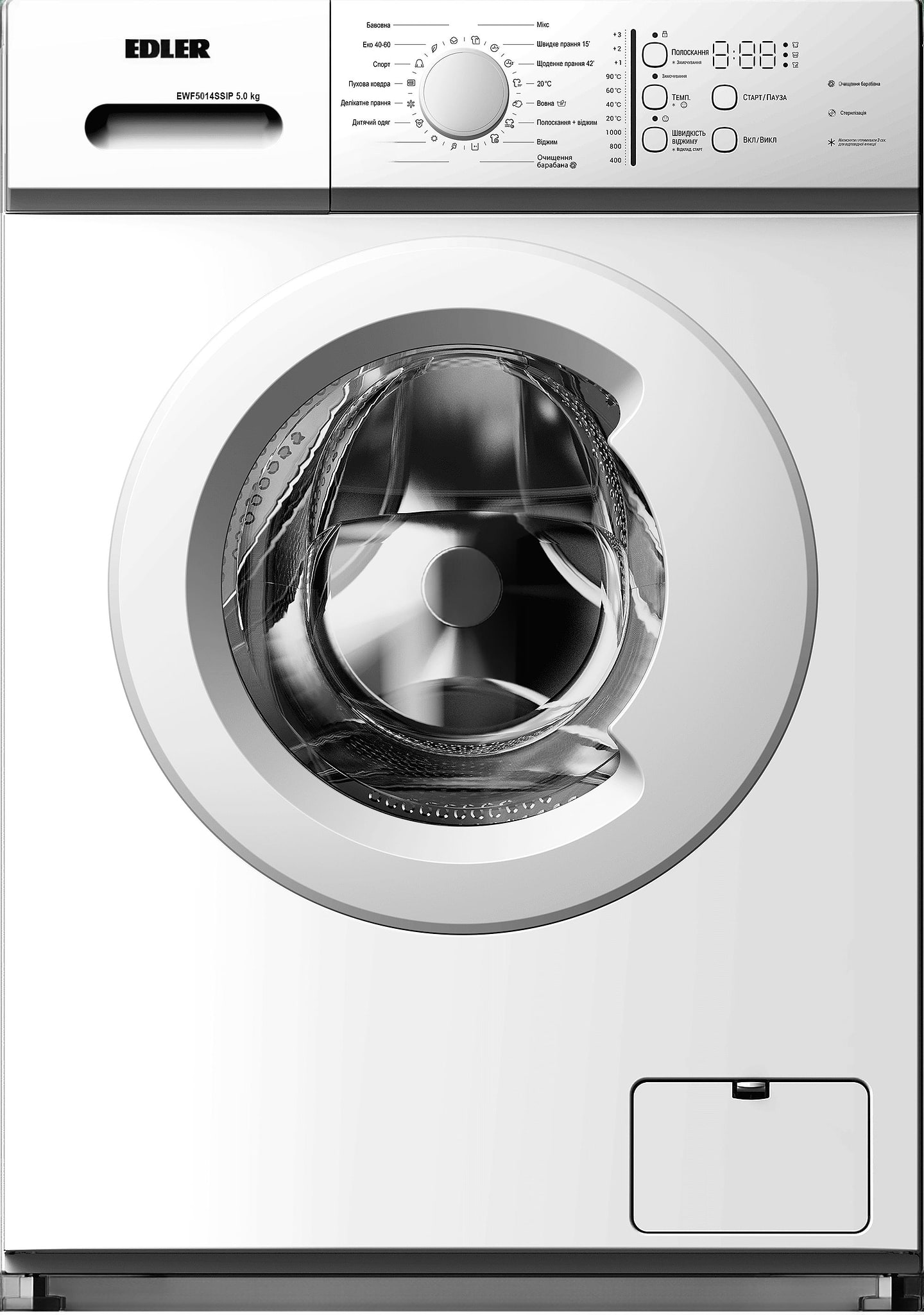 Стиральная машина Edler EWF5014SSIP