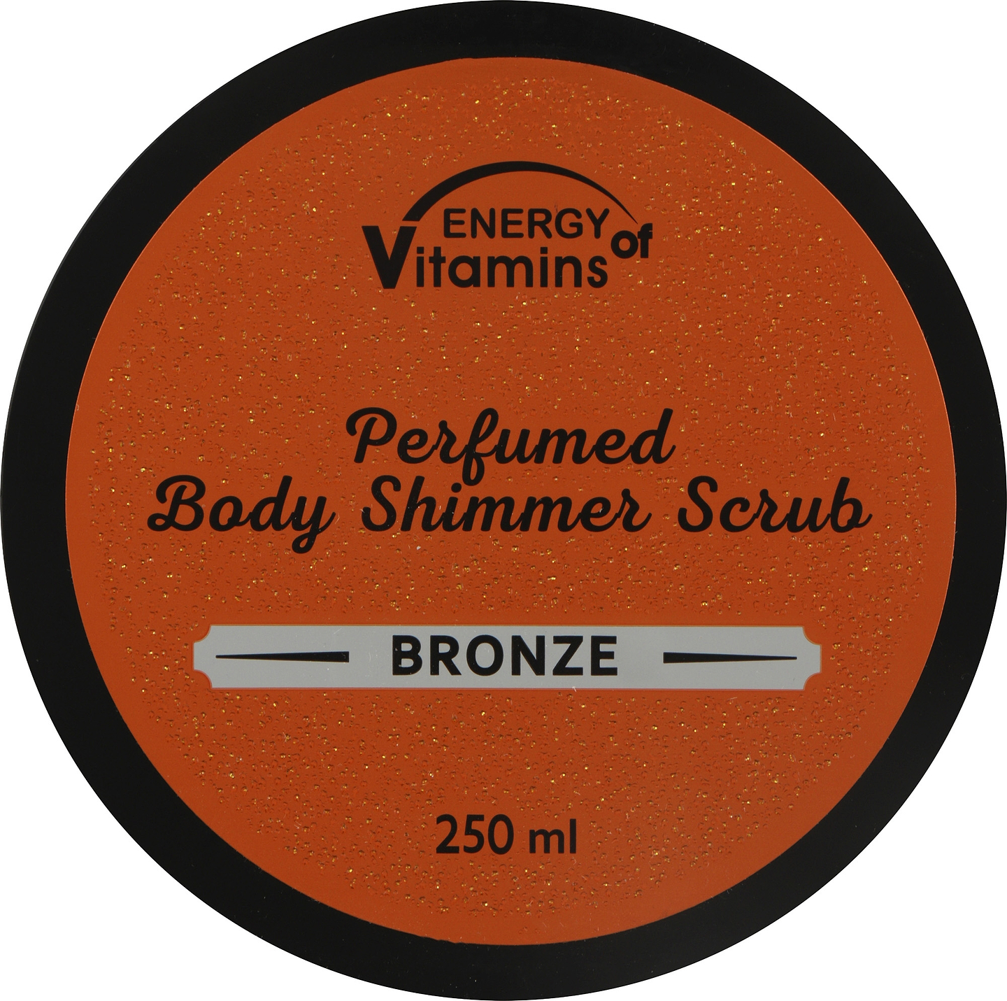Скраб для тіла Energy of Vitamins Bronze парфумований  з шимером, 250 мл (6757)
