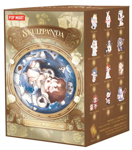 Игровая фигурка-сюрприз Pop Mart Everyday Wonderland Skullpanda (SPE-01)