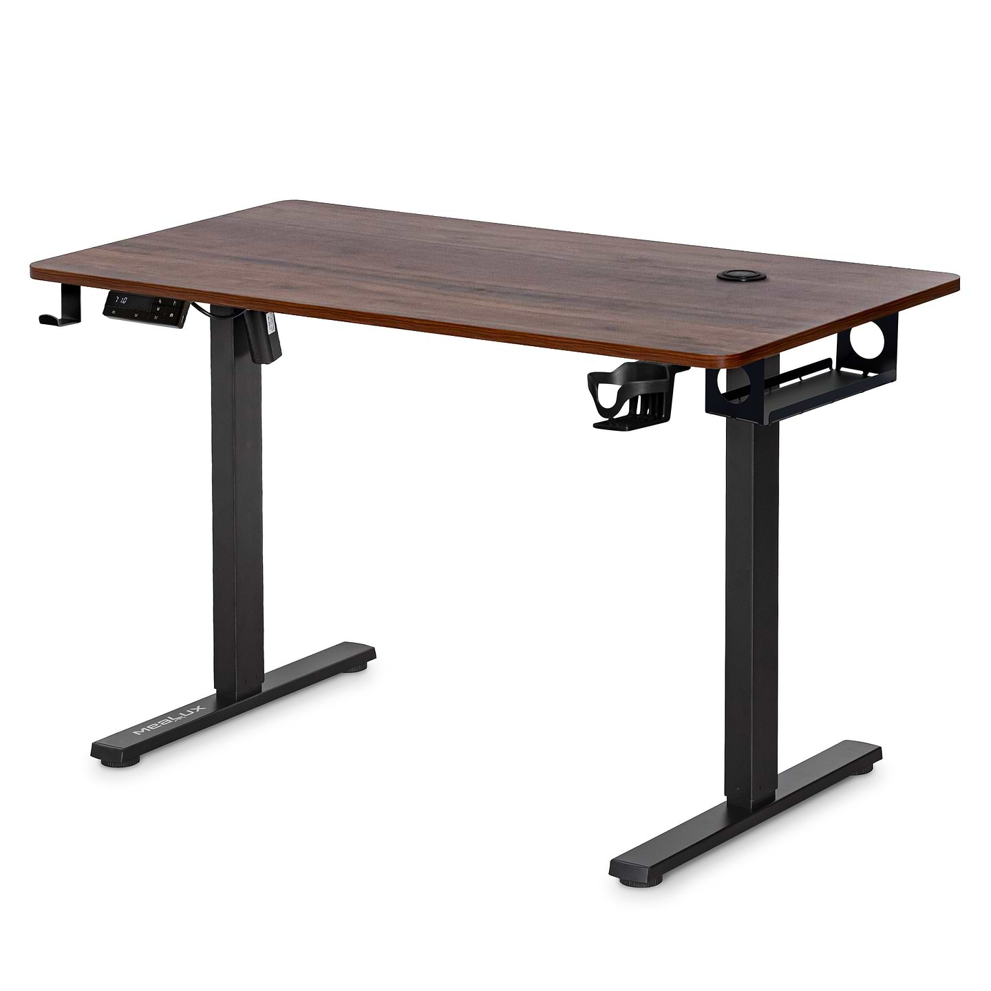 Стіл з електрорегулюванням висоти Mealux PowerDesk Energy Walnut (EVO-201 Energy Walnut/B)