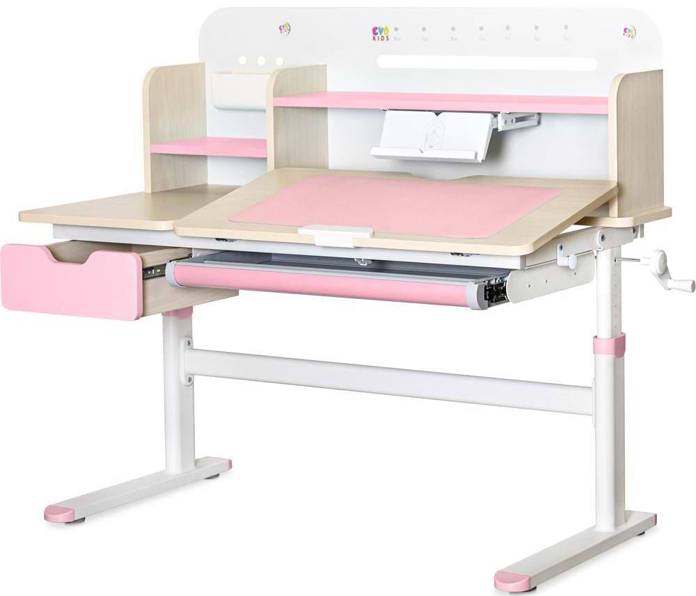 Парта шкільна Evo-kids Дитячий стіл Evo-kids TH-360 Pink (арт. TH-360 TG/PN Plus)