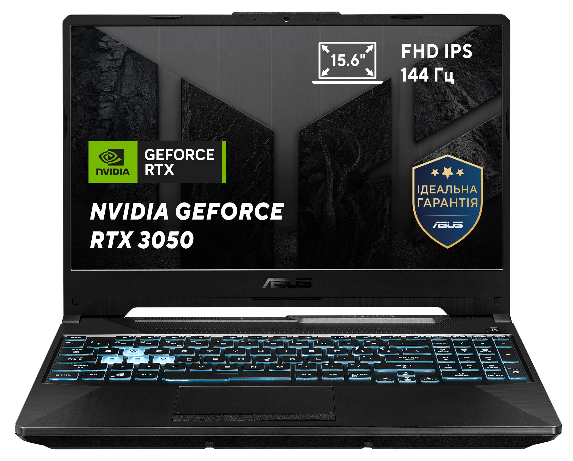 Ноутбук ігровий Asus TUF Gaming A15 FA506NCQ-HN036 Graphite Black