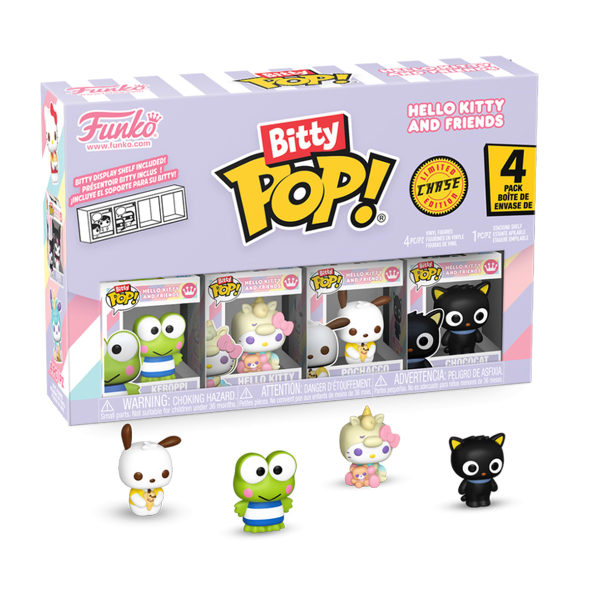 Набор игровых фигурок FUNKO BITTY POP! серии Sanrio - КЭРОППИ в ассортименте (85714)