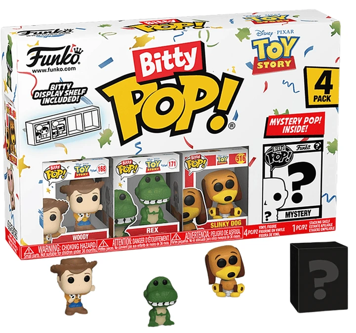 Набір ігрових фігурок FUNKO BITTY POP! серії Історія іграшок - ВУДІ в асортименті (73042)