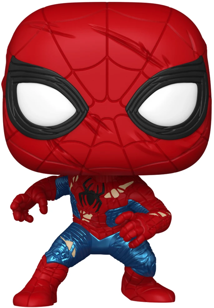 Коллекционная фигурка FUNKO POP! серии Человек-паук: Новый день - ЧЕЛОВЕК-ПАУК (ПОСЛЕ БИТВЫ) (83964)
