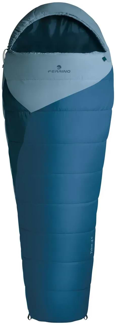 Спальний мішок Ferrino Yukon Blue-Grey Left (86380RBGSX)