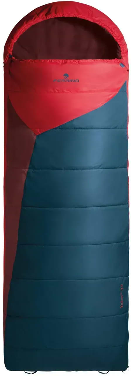 Спальний мішок Ferrino Yukon Square Rosso-Blue (86383RRB)