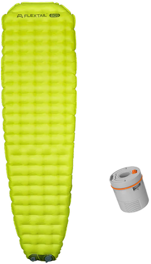 Туристический коврик Flextail Tiny Slleeping Pad R09 AVS Mummy, размер L Green (6975755966694)
