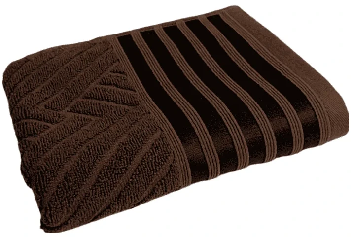 Полотенце для рук GM Textile махровое Soft кофе 40х70