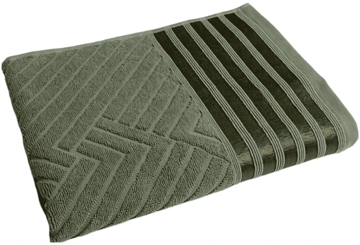 Полотенце для лица GM Textile махровое Soft хаки 50х90