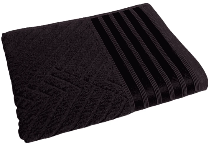 Полотенце для лица GM Textile махровое Soft темно-шоколадное 50х90