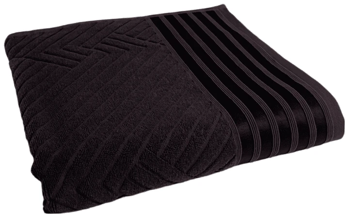 Полотенце банное GM Textile махровое Soft темно-шоколадное 70х140