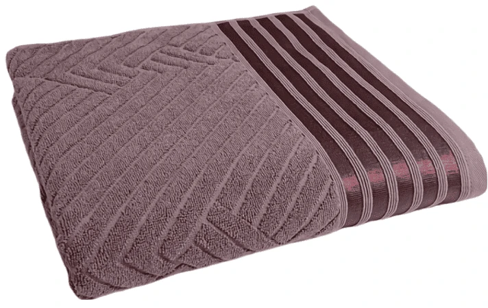 Полотенце банное GM Textile махровое Soft пыльно-розовое 70х140