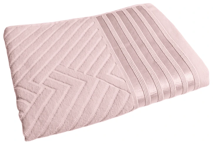 Полотенце для лица GM Textile махровое Soft розовое 50х90