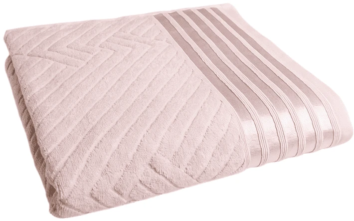 Полотенце банное GM Textile махровое Soft розовое 70х140
