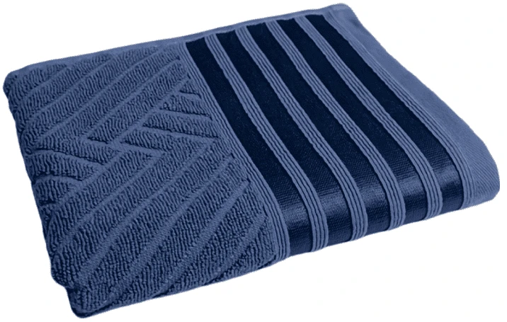 Полотенце для рук GM Textile махровое Soft синее стальное 40х70