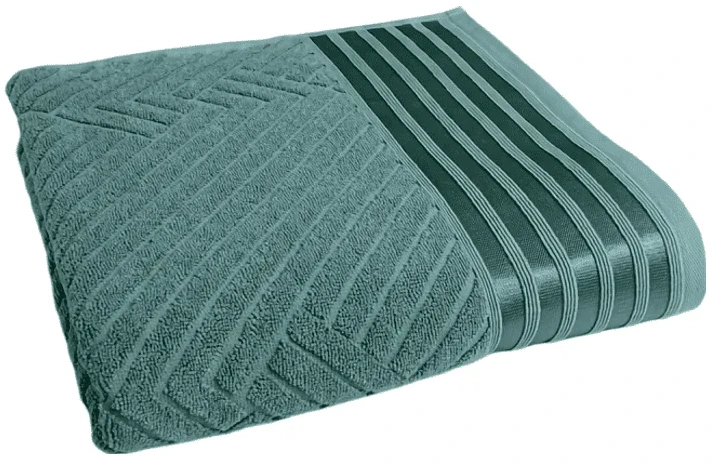 Полотенце банное GM Textile махровое Soft морская волна 70х140