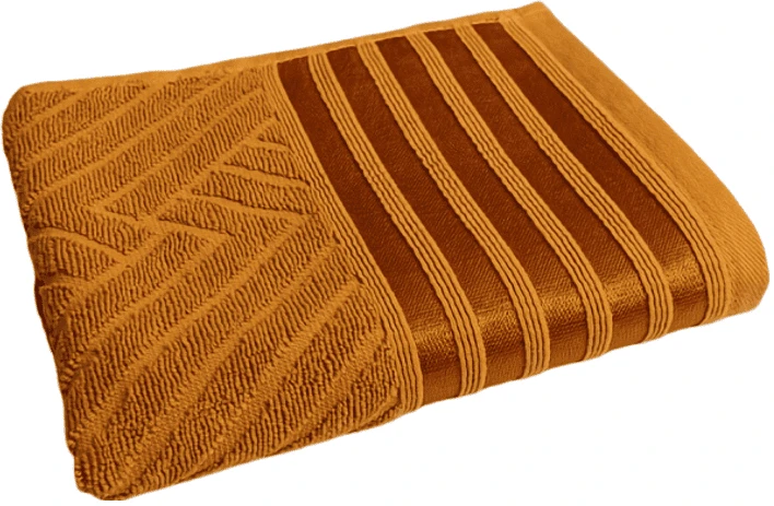 Полотенце для рук GM Textile махровое Soft горчичное 40х70