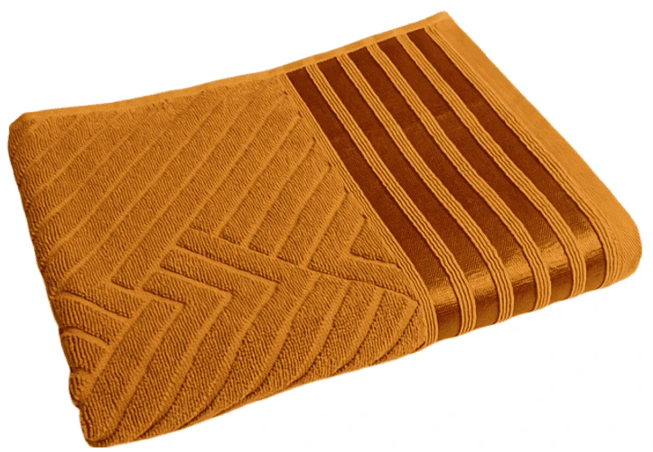 Полотенце для лица GM Textile махровое Soft горчичное 50х90