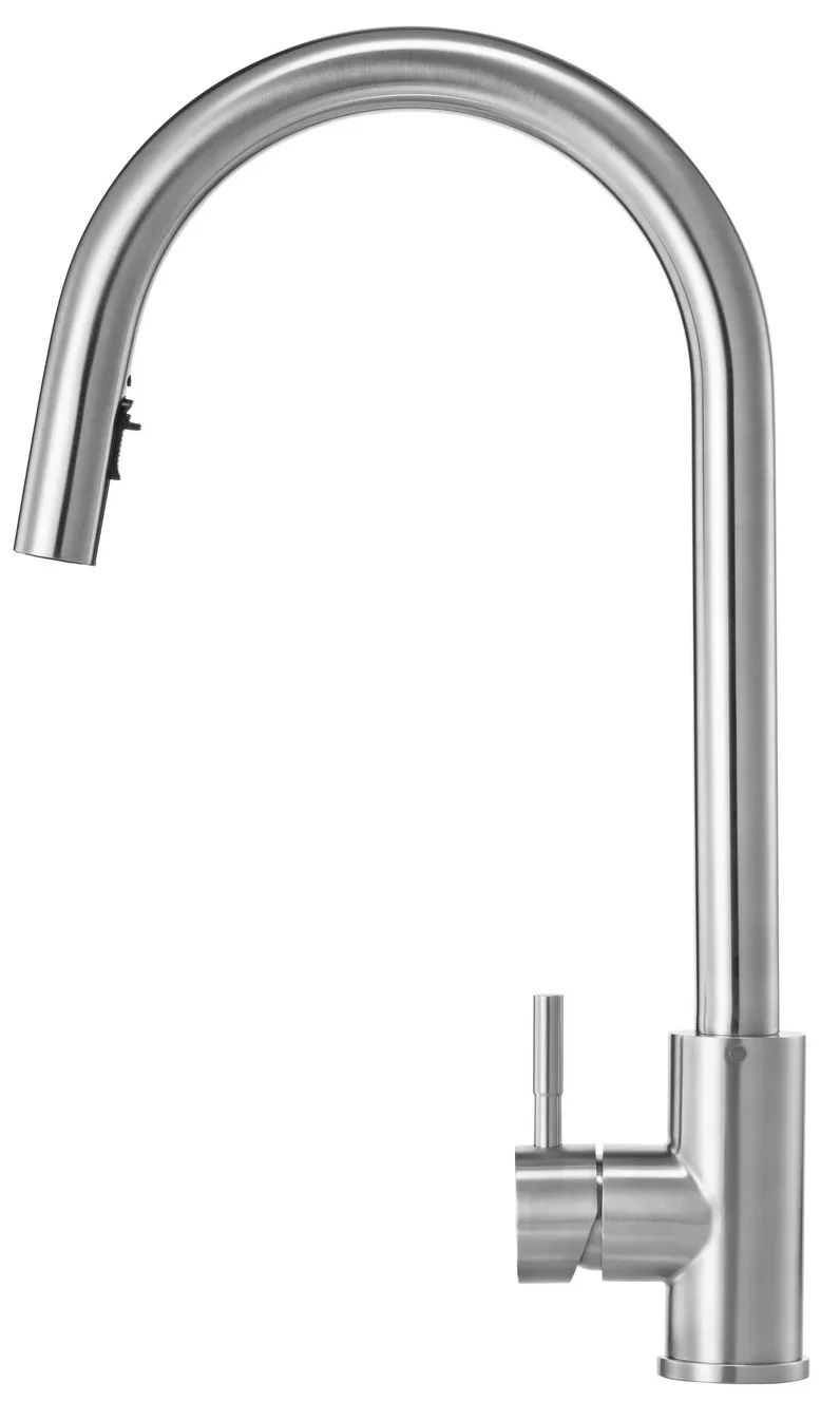 Кухонний змішувач GRANADO Mostoles inox