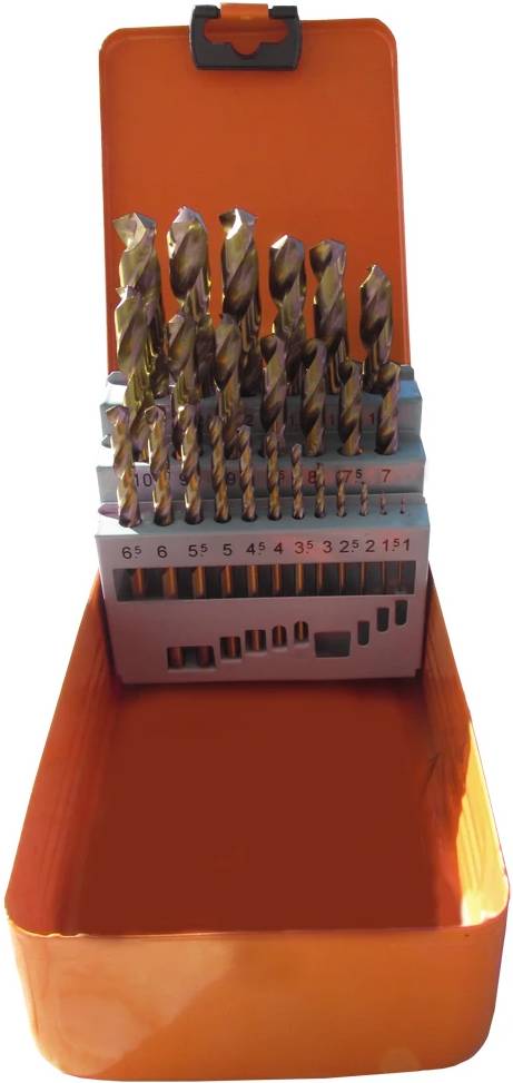 Набор сверл GTM HSS-CO 1-13ммх0,5мм 25 шт. (GTMH2501)