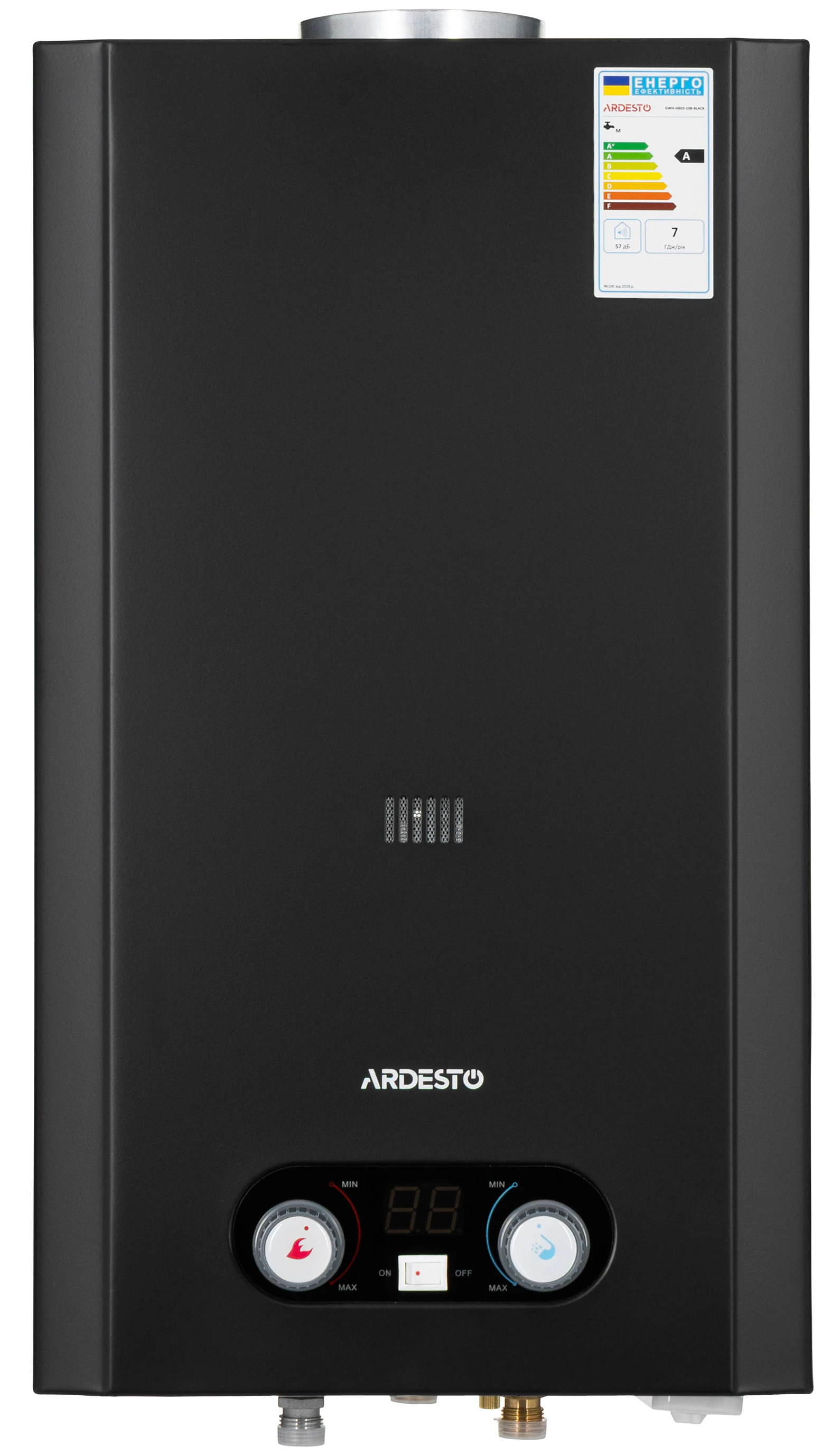 Газовая колонка Ardesto GWH-HB03-10B-BLACK