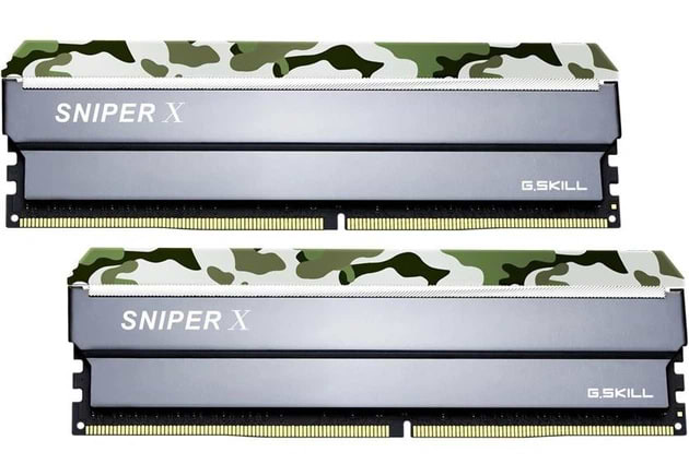 Память DDR G.Skill Sniper X Camo DDR4-3200 16GB (2x8GB) (F4-3200C16D-16GSXFB)