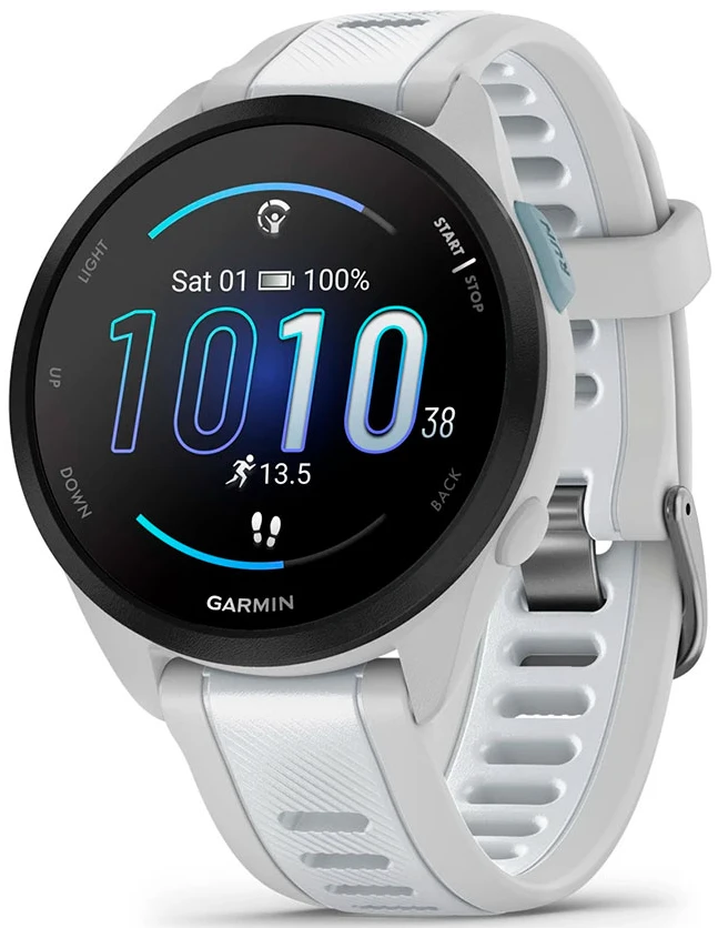 Смарт-часы Garmin Forerunner 165 Mist Gray/Whitestone (010-02863-AD)