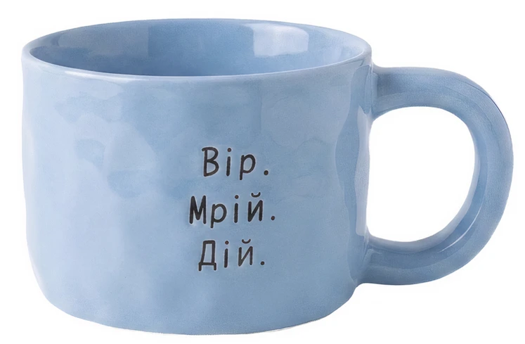 Чашка Limited Edition CHARM 330 мл голубая (JSD21-1)