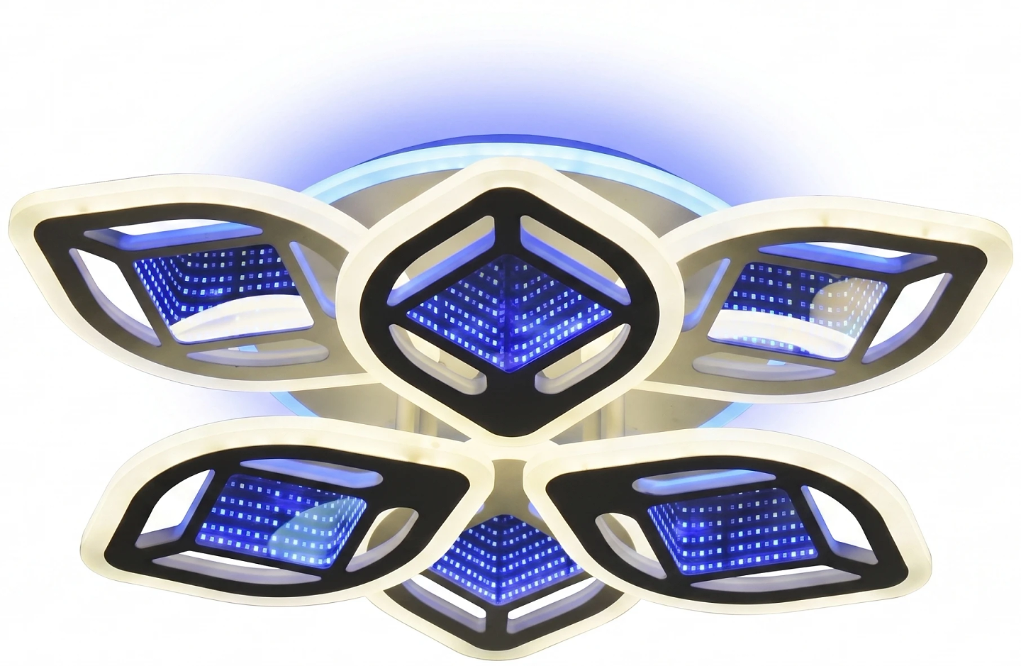 Люстра VALESO 55480/3+3 біла, LED