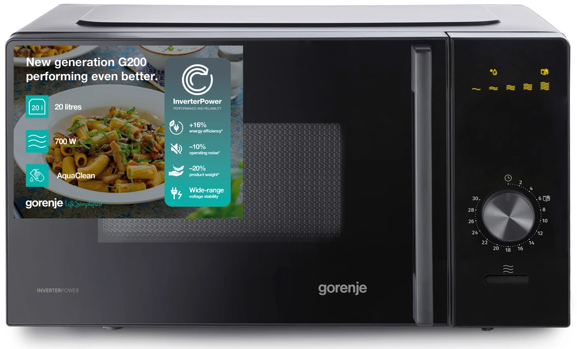 Мікрохвильова піч (НВЧ) Gorenje MO20E1B15