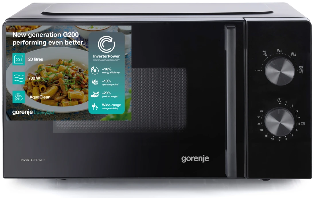 Мікрохвильова піч (НВЧ) Gorenje MO20E1B5